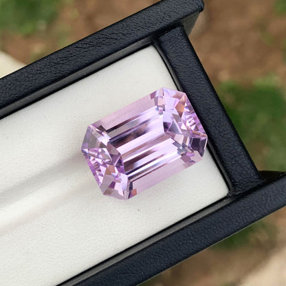 Emerald Cut Kunzite Loose Gemstone, Flawless Kunzite Gemstone, Lilac Pink Kunzite Stone For Jewelry, 42.75 CT