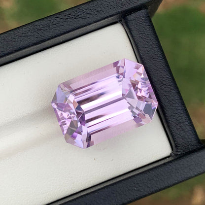 Emerald Cut Kunzite Loose Gemstone, Flawless Kunzite Gemstone, Lilac Pink Kunzite Stone For Jewelry, 42.75 CT