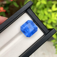 Deep Blue Aquamarine Loose Gemstone For Jewelry, Natural Aquamarine Gemstone, Santa Maria Aquamarine Stone, 19 CT