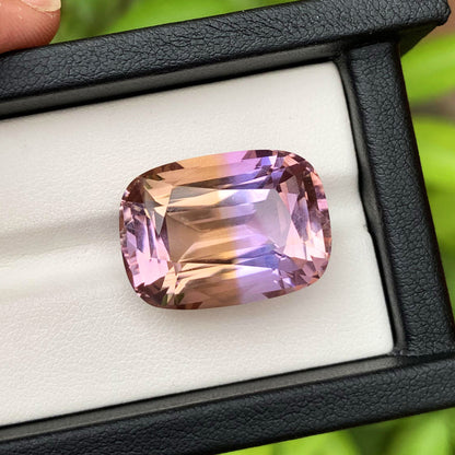 Natural Ametrine Loose Gemstone For Necklace Making, Flawless Ametrine Stone, Bi Color Ametrine Gemstone, 30.80 CT