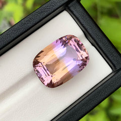 Natural Ametrine Loose Gemstone For Necklace Making, Flawless Ametrine Stone, Bi Color Ametrine Gemstone, 30.80 CT