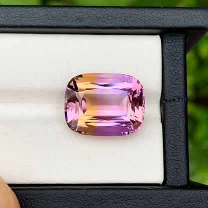 Bi Color Ametrine Gemstone, Natural Ametrine Loose Gemstone, Brazil Ametrine Jewelry Stone, Flawless Ametrine Necklace Stone, 15.30 CT