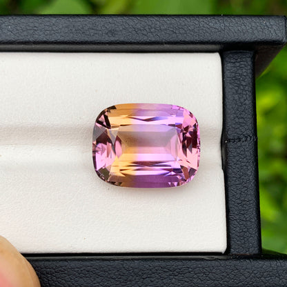 Bi Color Ametrine Gemstone, Natural Ametrine Loose Gemstone, Brazil Ametrine Jewelry Stone, Flawless Ametrine Necklace Stone, 15.30 CT