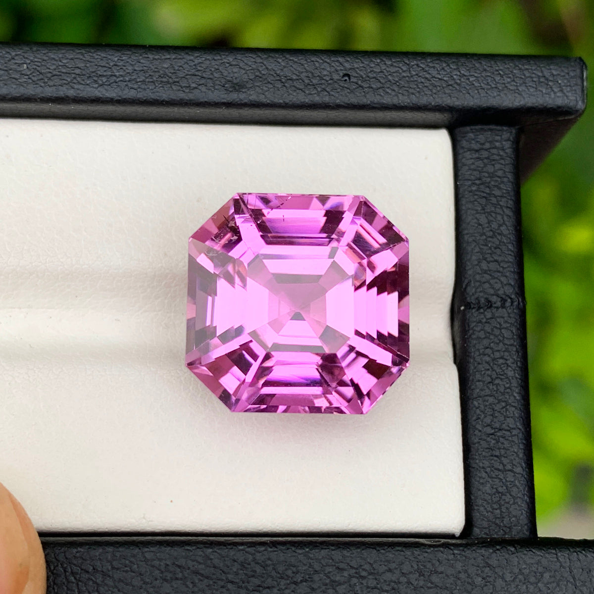 Natural Kunzite Loose Gemstone For Jewelry, Deep Pink Kunzite Gemstone, Lilac Kunzite Stone, Faceted Kunzite Jewelry Stone, 31.30