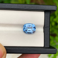 Natural Aquamarine Loose Gemstone For Ring, Ring Size Aquamarine Gemstone, Santa Maria Color Aquamarine Stone, 4.95 CT