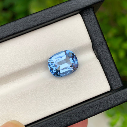 Natural Aquamarine Loose Gemstone For Ring, Ring Size Aquamarine Gemstone, Santa Maria Color Aquamarine Stone, 4.95 CT