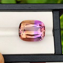 Bi Color Ametrine Gemstone For Jewelry, Natural Ametrine Loose Gemstone, Brazil Ametrine Stone, Flawless Ametrine Necklace Stone, 25.35 CT