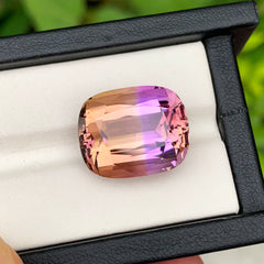 Bi Color Ametrine Gemstone For Jewelry, Natural Ametrine Loose Gemstone, Brazil Ametrine Stone, Flawless Ametrine Necklace Stone, 25.35 CT