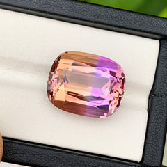 Bi Color Ametrine Gemstone For Jewelry, Natural Ametrine Loose Gemstone, Brazil Ametrine Stone, Flawless Ametrine Necklace Stone, 25.35 CT