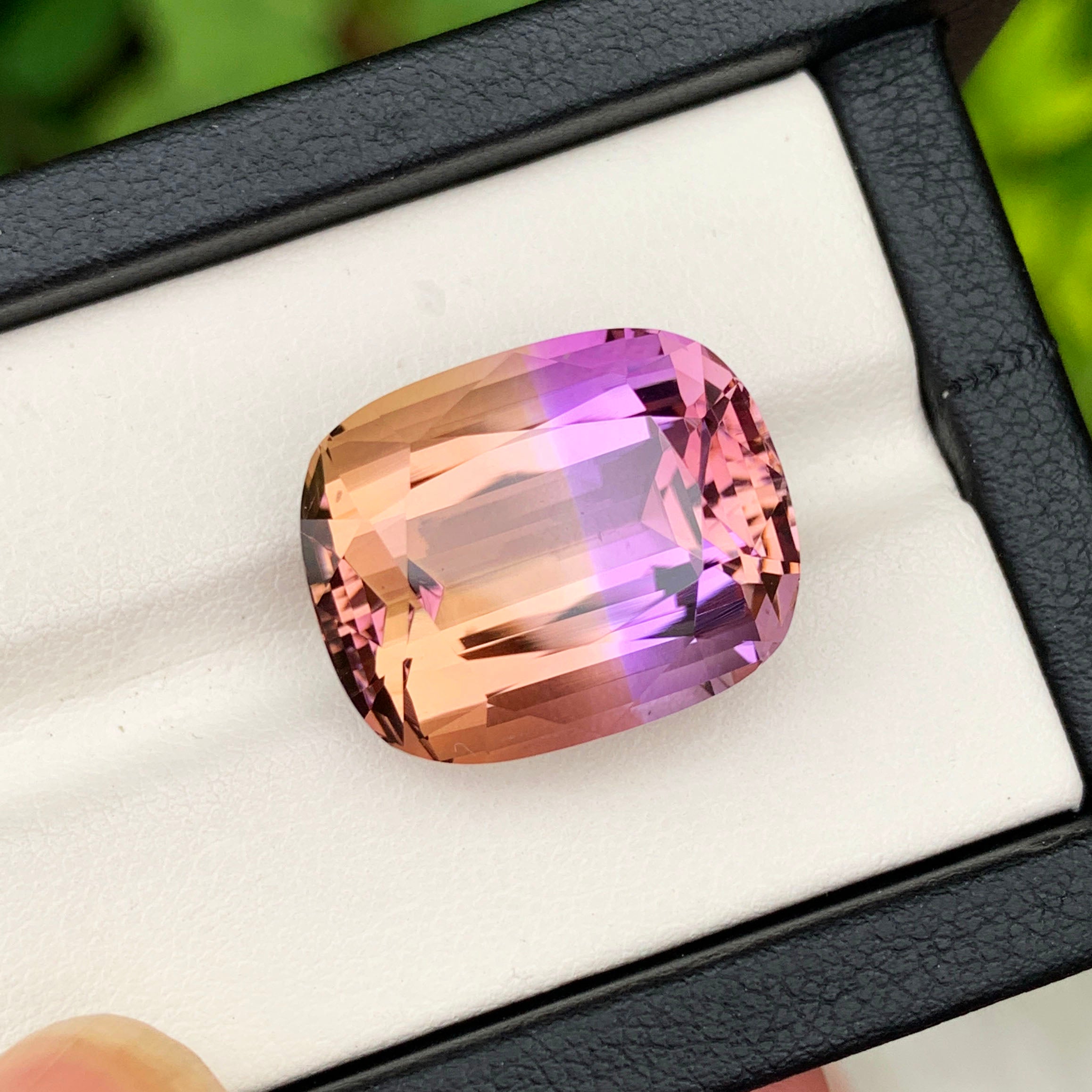 Bi Color Ametrine Gemstone For Jewelry, Natural Ametrine Loose Gemstone, Brazil Ametrine Stone, Flawless Ametrine Necklace Stone, 25.35 CT