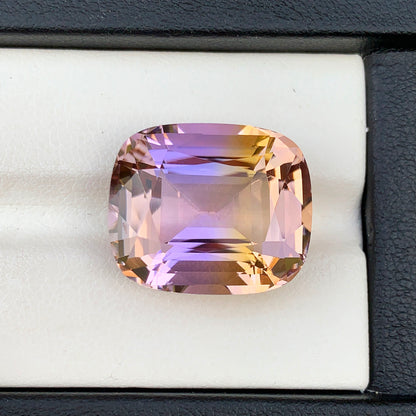 Natural Ametrine Loose Gemstone For Wedding Jewelry, Flawless Ametrine Gemstone, Bi Color Ametrine Stone, 21.75 CT