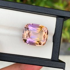 Natural Ametrine Loose Gemstone For Wedding Jewelry, Flawless Ametrine Gemstone, Bi Color Ametrine Stone, 21.75 CT