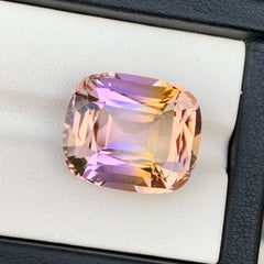 Natural Ametrine Loose Gemstone For Wedding Jewelry, Flawless Ametrine Gemstone, Bi Color Ametrine Stone, 21.75 CT