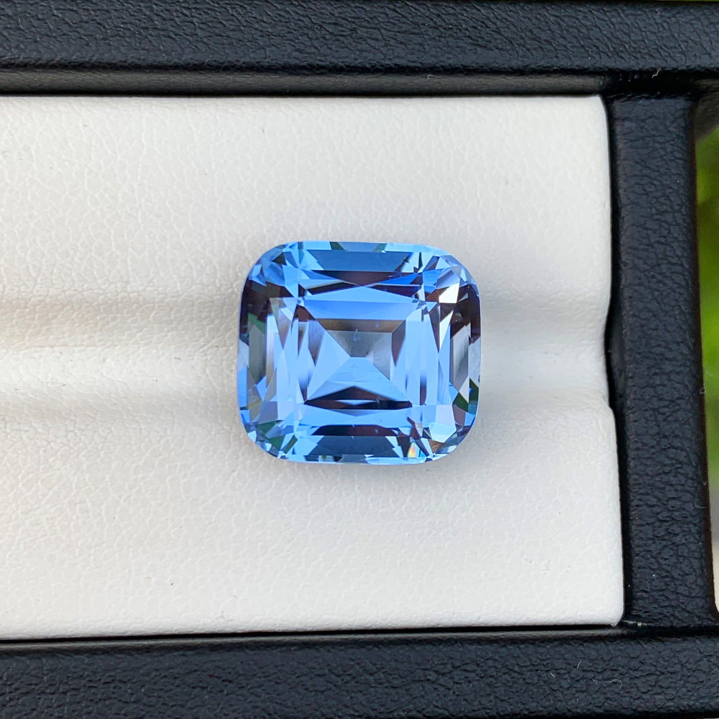 Loose Aquamarine Gemstone, Deep Blue Aquamarine Stone For Ring Making, Santa Maria Aquamarine Loose Stone For Jewelry, 13.15 CT