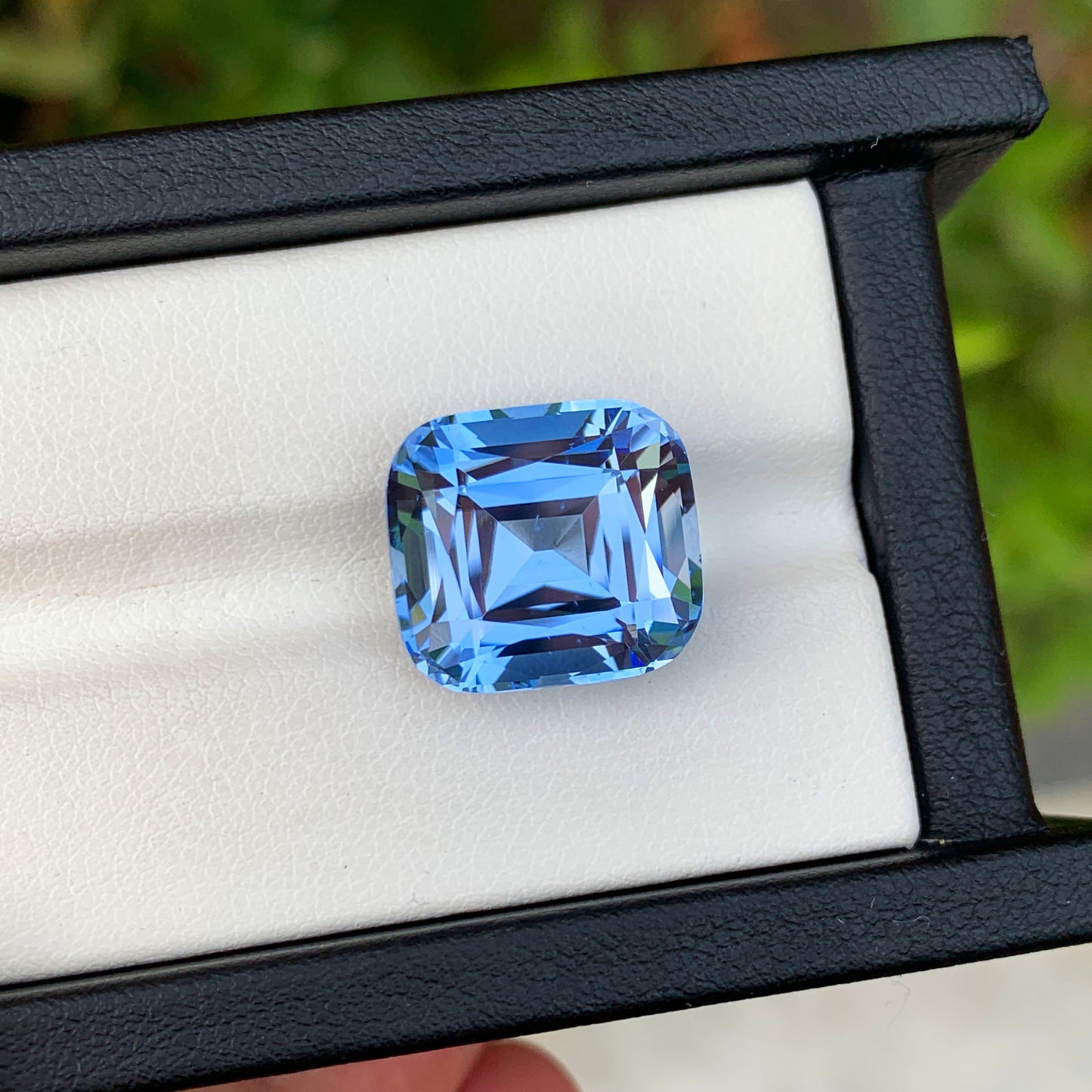 Loose Aquamarine Gemstone, Deep Blue Aquamarine Stone For Ring Making, Santa Maria Aquamarine Loose Stone For Jewelry, 13.15 CT