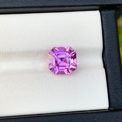 Deep Pink Kunzite Loose Stone, Natural Kunzite Ring Stone, Faceted Kunzite Cut Stone, Afghan Kunzite Stone, Ascher Cut Kunzite, 4.55 CT