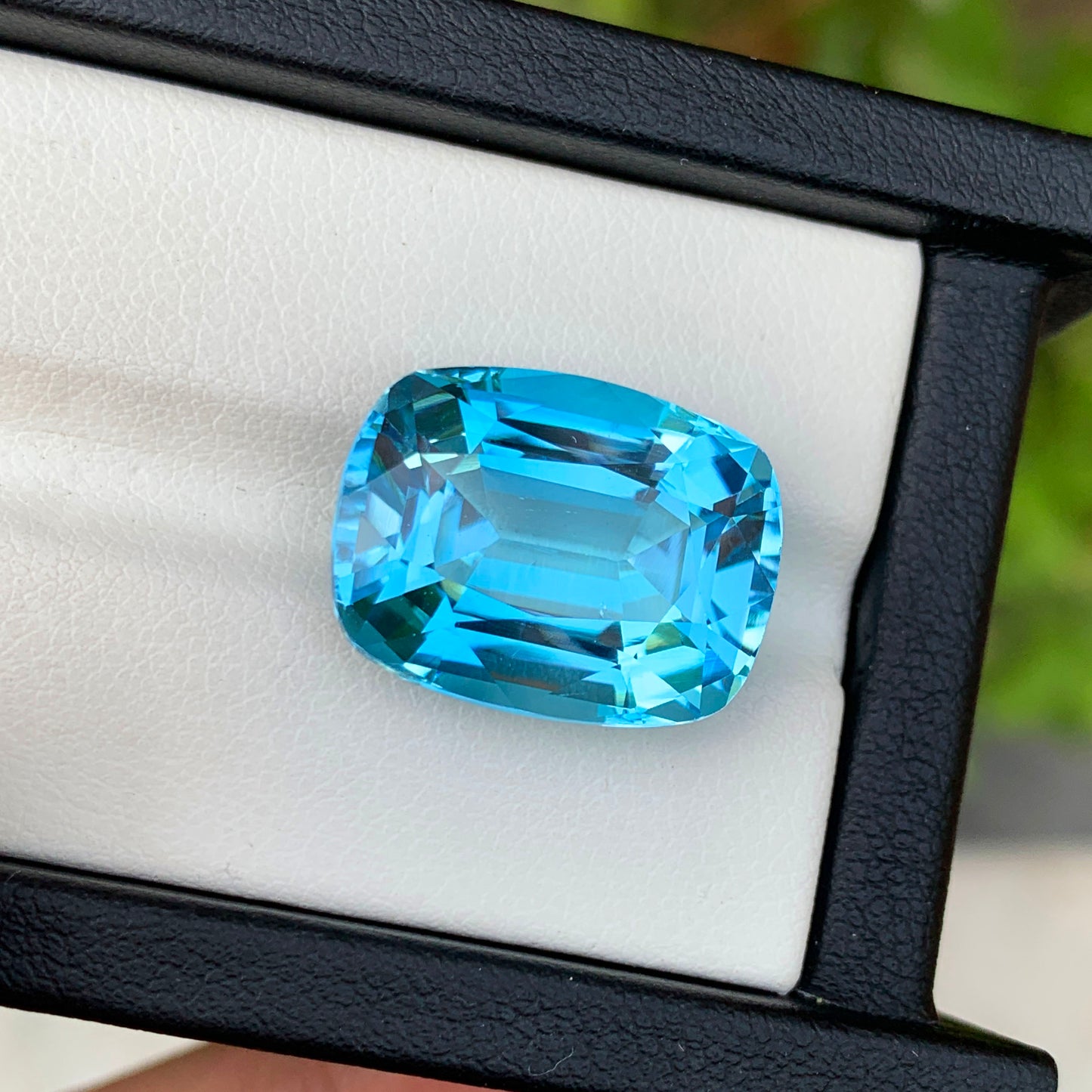 Swiss Blue Topaz Gemstone For Jewelry, Flawless Topaz Loose Gemstone, Natural Topaz Jewelry Stone, 23.10 CT