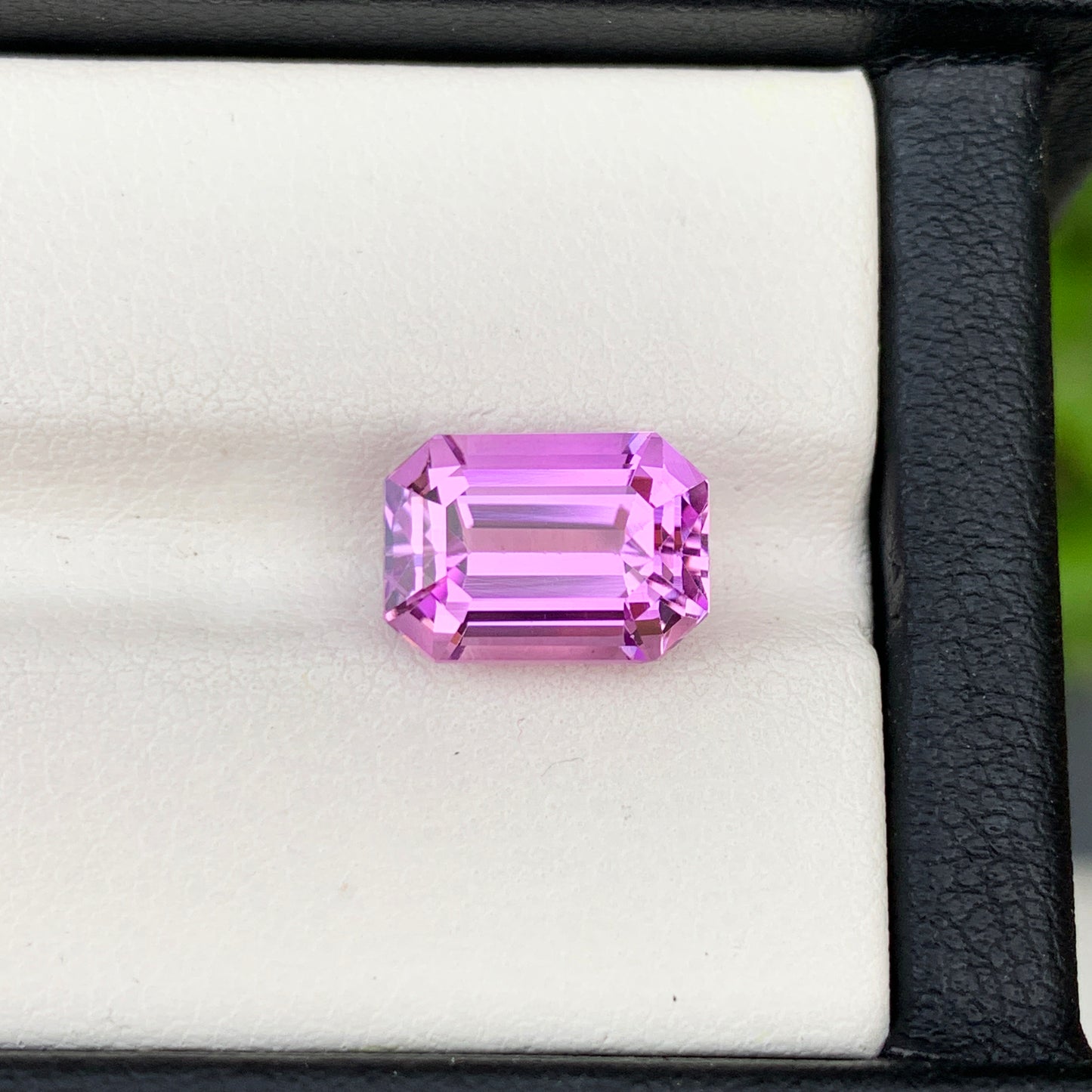Flawless Kunzite Gemstone, Pink Kunzite Ring Stone, Emerald Cut Kunzite Loose Gemstone, Natural Kunzite Stone For Jewelry Making, 5 CT
