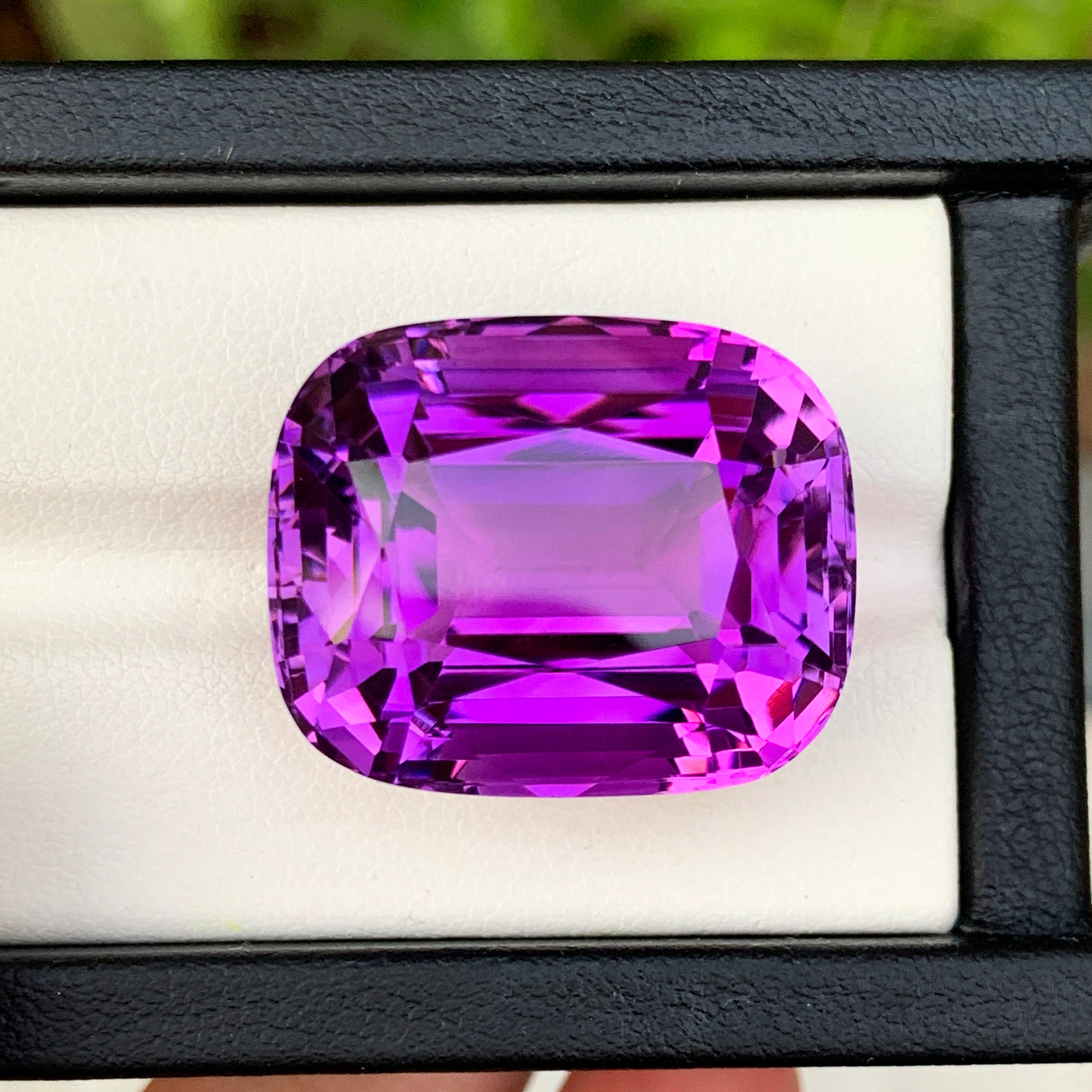 Natural Amethyst Loose Gemstone, Deep Purple Amethyst Gemstone, Flawless Amethyst Stone For Jewelry, 56.55 CT