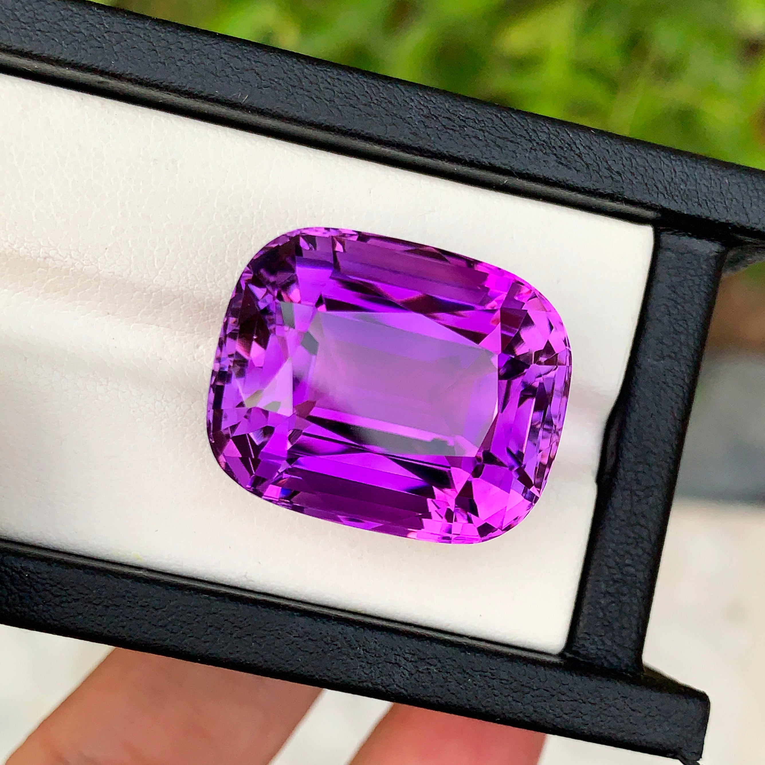 Natural Amethyst Loose Gemstone, Deep Purple Amethyst Gemstone, Flawless Amethyst Stone For Jewelry, 56.55 CT