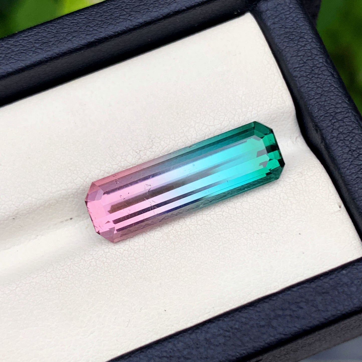 Natural Tourmaline Gemstone For Jewelry, Tri Color Tourmaline Stone, Emerald Tourmaline Loose Stone, Engagement Ring Stone, 9.25 CT