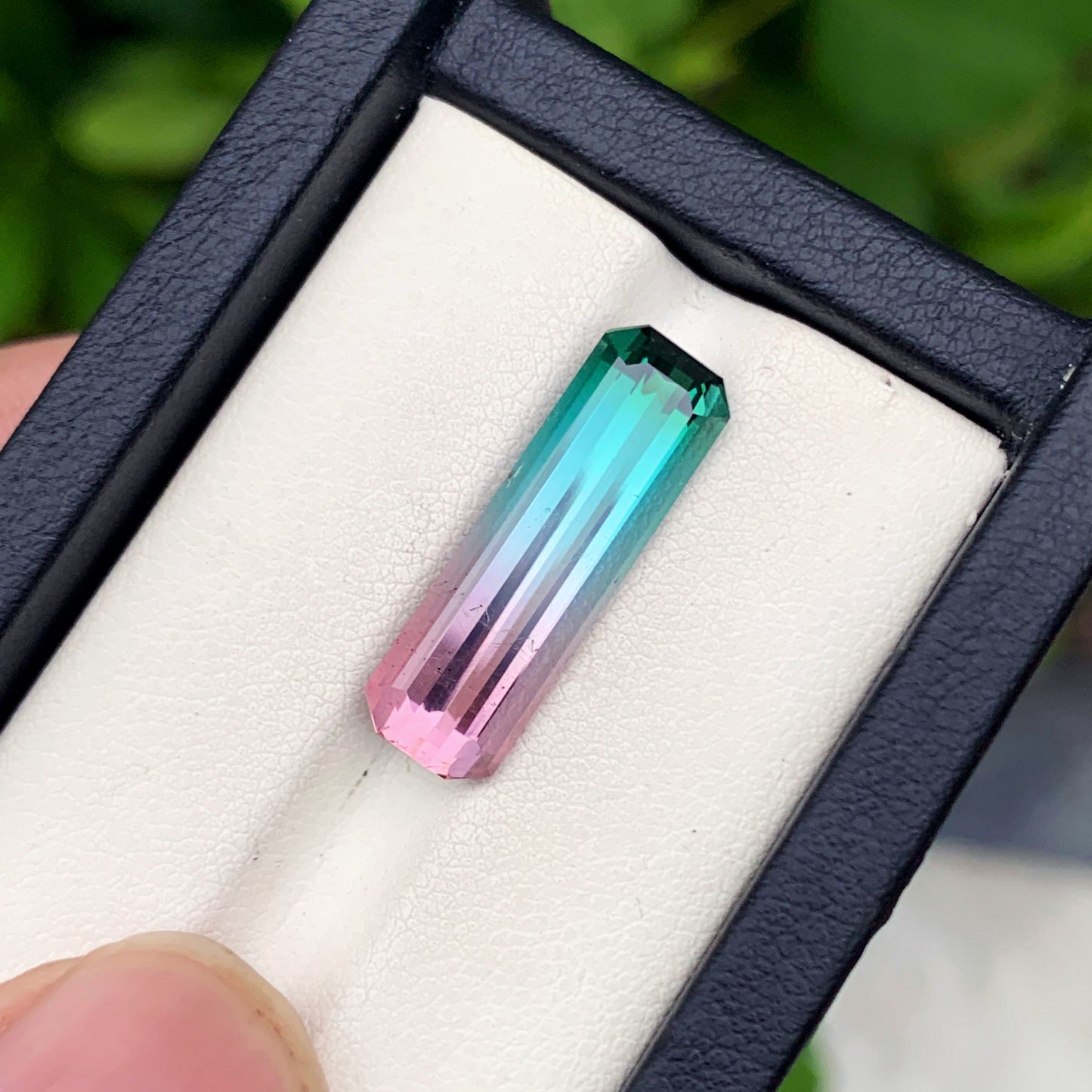 Natural Tourmaline Gemstone For Jewelry, Tri Color Tourmaline Stone, Emerald Tourmaline Loose Stone, Engagement Ring Stone, 9.25 CT