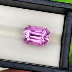 Lilac Pink Kunzite Gemstone For Jewelry Making, Flawless Kunzite Stone