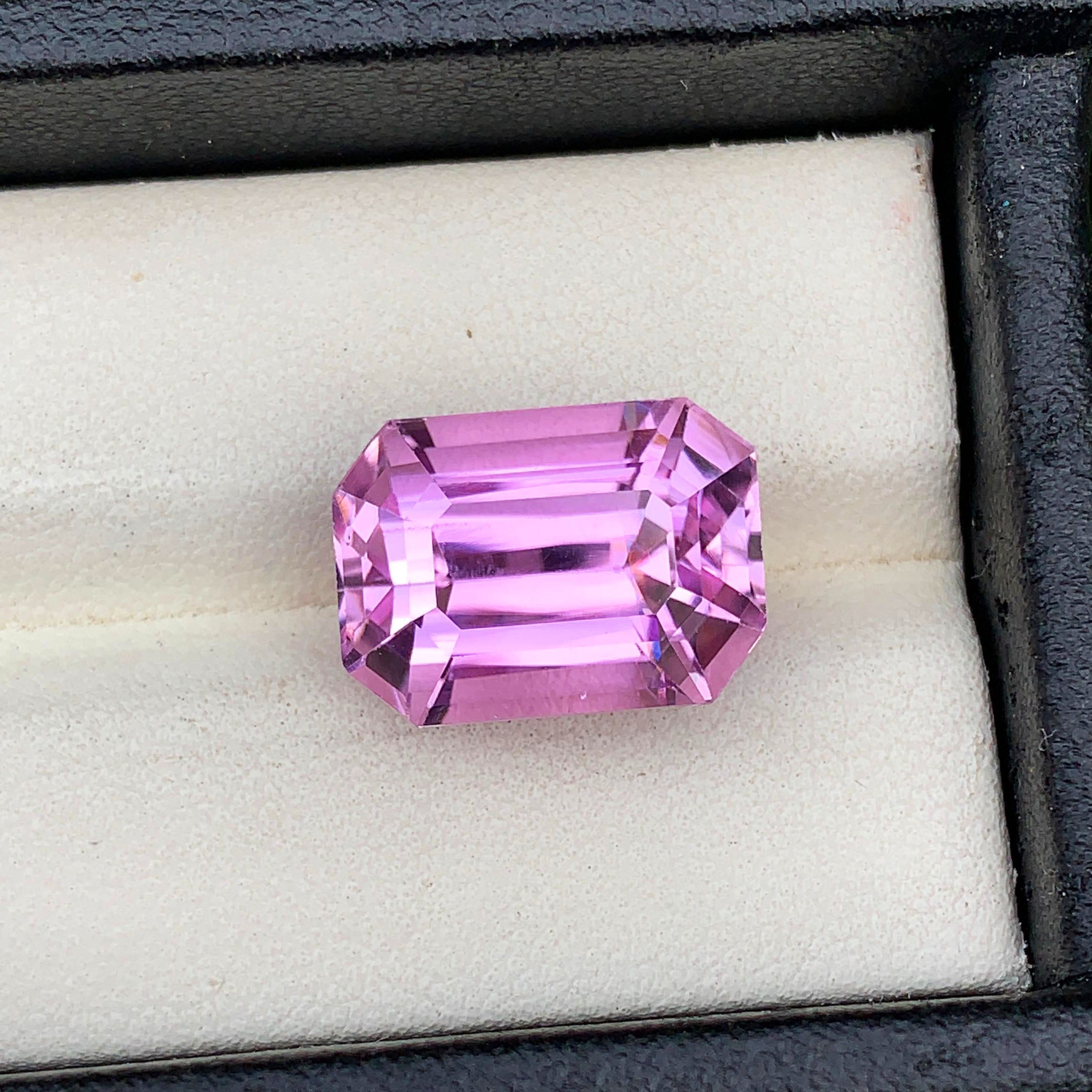 Lilac Pink Kunzite Gemstone For Jewelry Making, Flawless Kunzite Stone