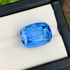 AIG Certified Aquamarine Stone, Santa Maria Color Aquamarine Blue Beryl