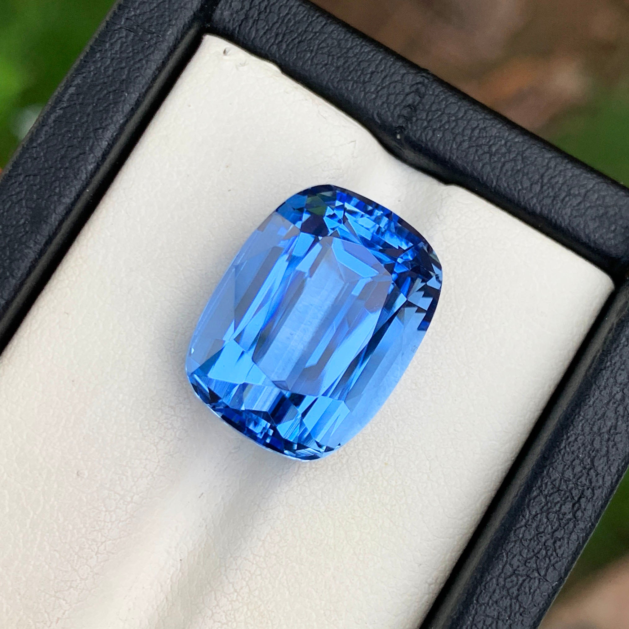 AIG Certified Aquamarine Stone, Santa Maria Color Aquamarine Blue Beryl