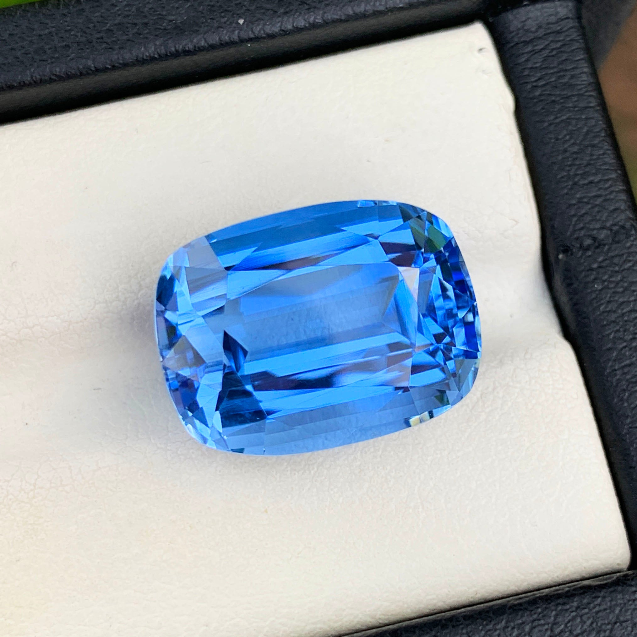 AIG Certified Aquamarine Stone, Santa Maria Color Aquamarine Blue Beryl