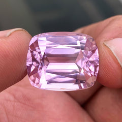 Pink Kunzite Gemstone, Lilac Kunzite Jewelry Stone, Spodumene Gemstone