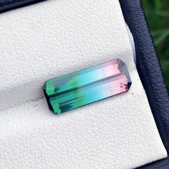 Tri Color Tourmaline Ring Stone, Natural Tourmaline Gemstone For Jewelry