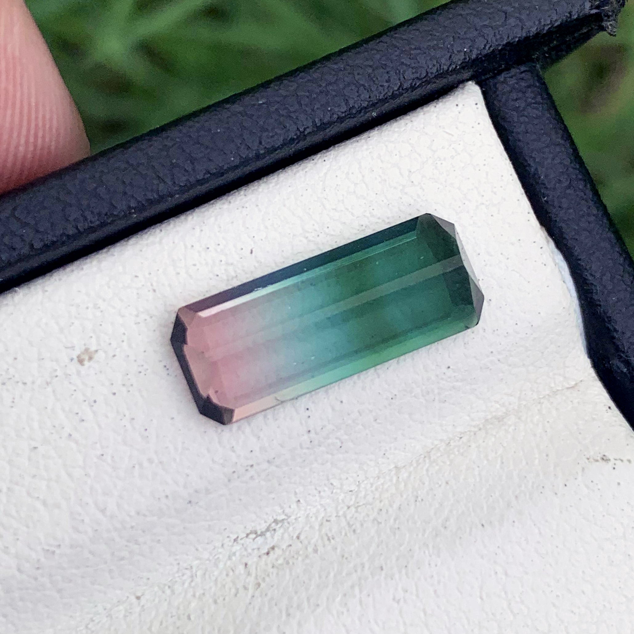 Tri Color Tourmaline Ring Stone, Natural Tourmaline Gemstone For Jewelry