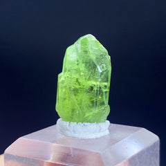 Natural Peridot Crystal, Raw Peridot Pendant, Olivine Peridot Gemstone