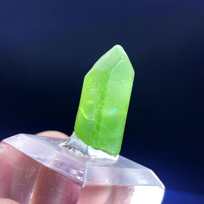 Natural Peridot Crystal, Green Peridot Pendant, Raw Peridot For Jewelry Making