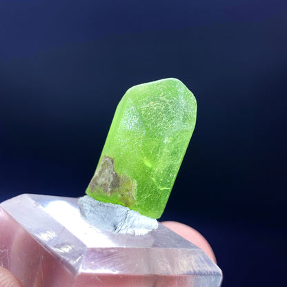 Natural Peridot Crystal, Green Peridot Pendant, Raw Peridot For Jewelry Making