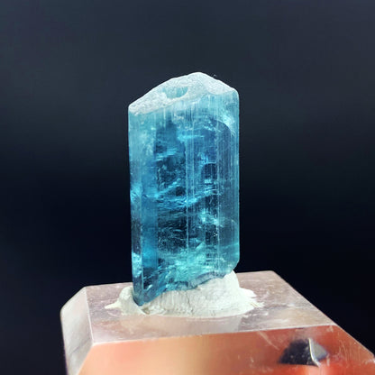Indicolite Tourmaline Crystal, Blue Tourmaline Pendant Crystal, Raw Tourmaline Stone