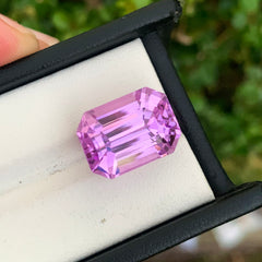 Deep Pink Kunzite Gemstone For Jewelry Making, Lilac Kunzite Loose Stone