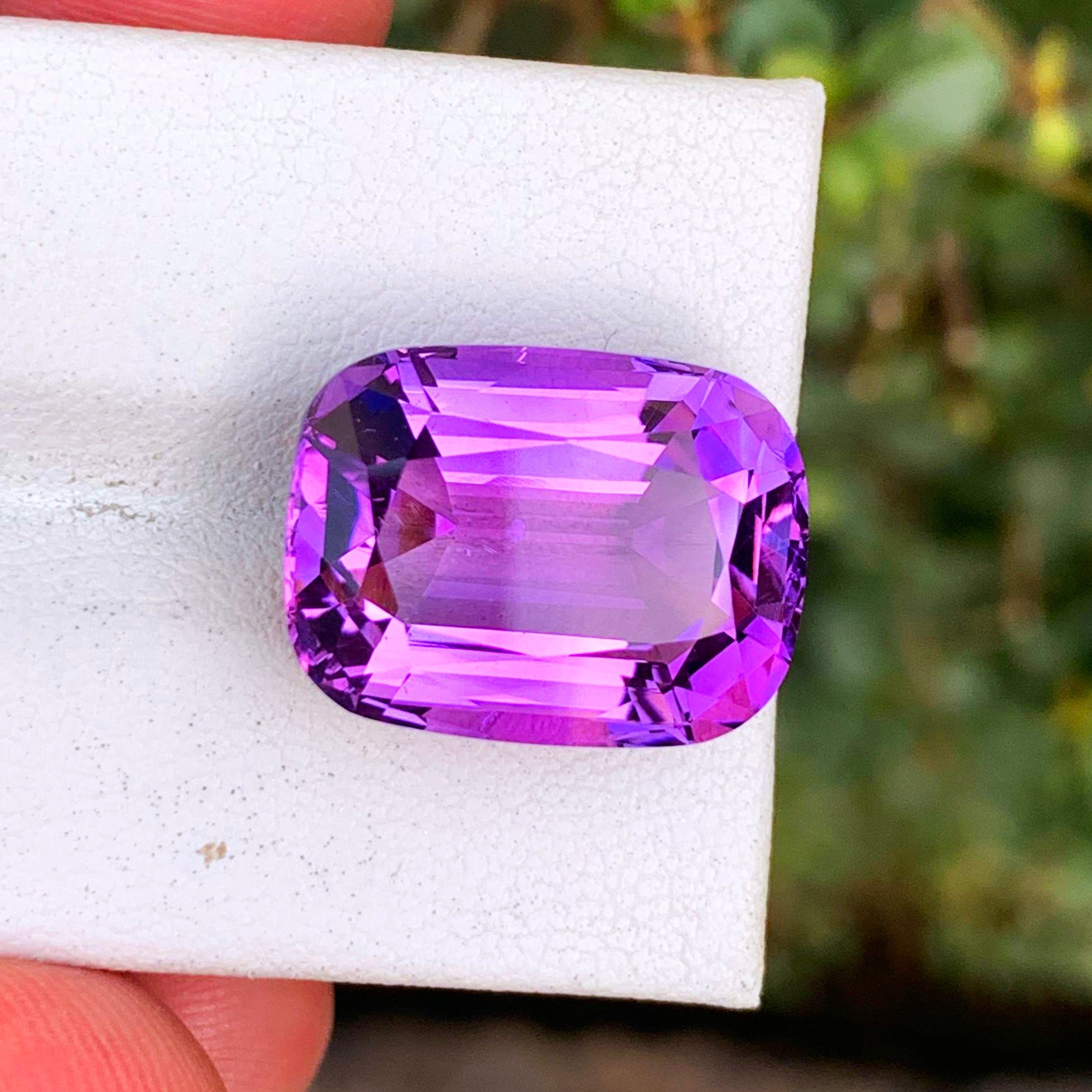 Purple Amethyst Gemstone, Natural Amethyst Ring Stone