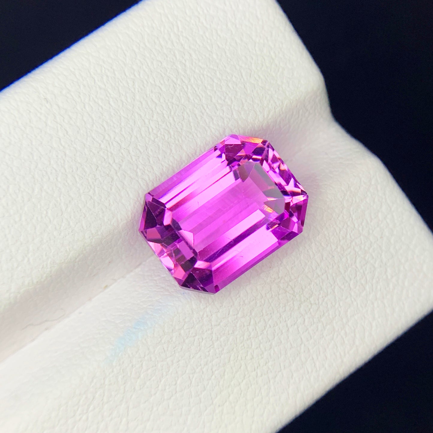 Deep Pink Kunzite Ring Stone, Natural Kunzite Loose Gemstone
