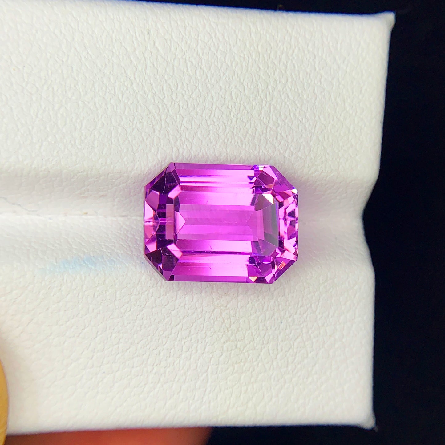 Deep Pink Kunzite Ring Stone, Natural Kunzite Loose Gemstone