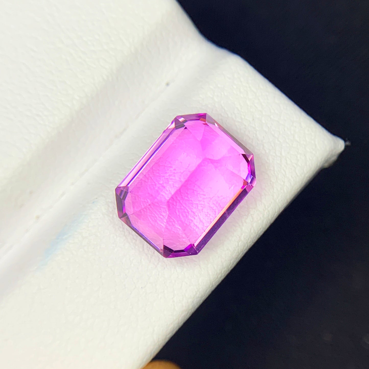 Deep Pink Kunzite Ring Stone, Natural Kunzite Loose Gemstone