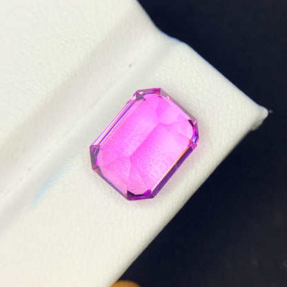 Deep Pink Kunzite Ring Stone, Natural Kunzite Loose Gemstone