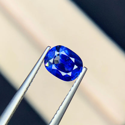 Royal Blue Sapphire Ring Stone, Natural Sapphire Gemstone For Ring Making