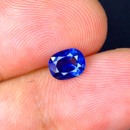 Royal Blue Sapphire Ring Stone, Natural Sapphire Gemstone For Ring Making