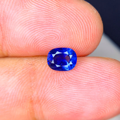 Royal Blue Sapphire Ring Stone, Natural Sapphire Gemstone For Ring Making