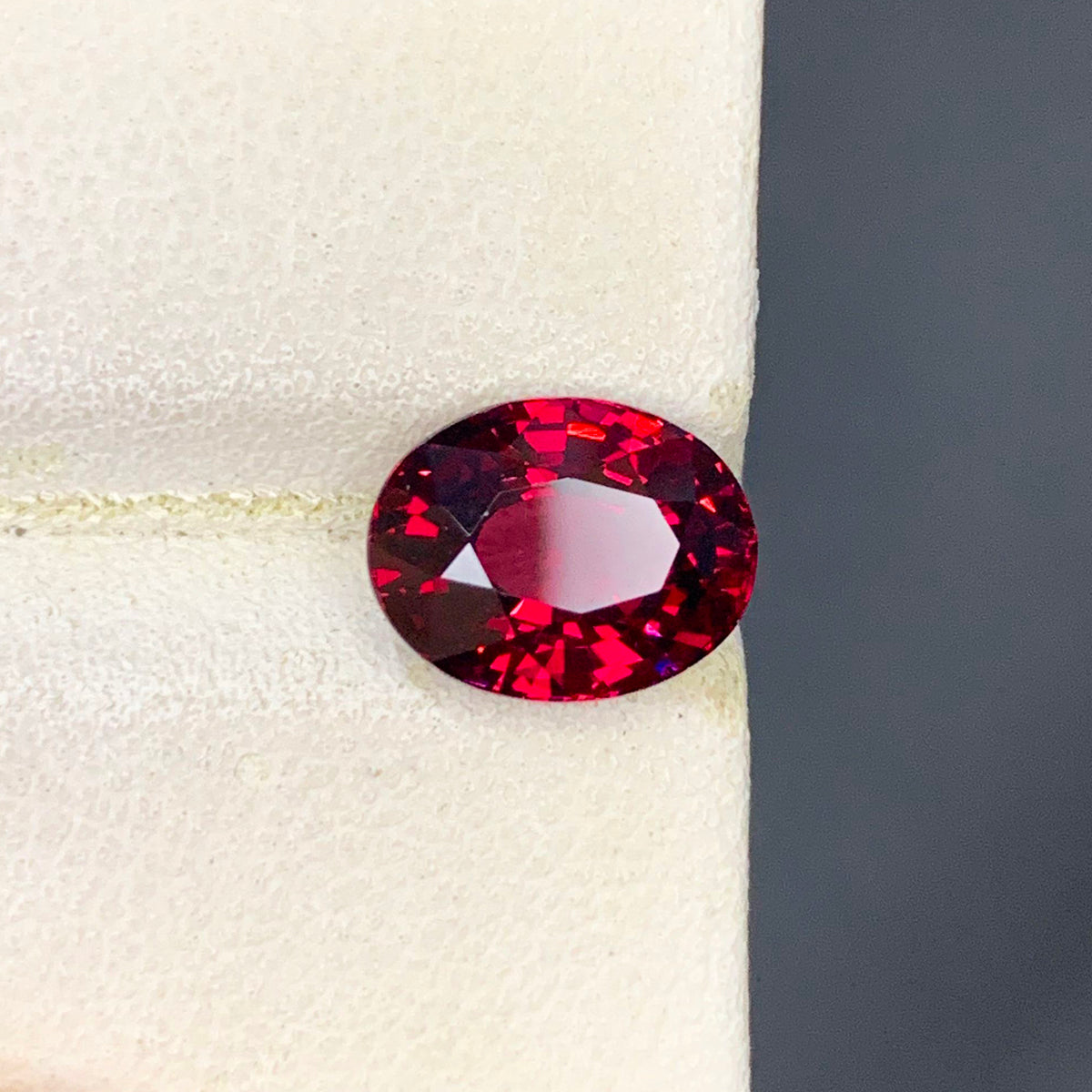 Pinkish Red Garnet Ring Gemstone, Flawless Malaya Stone, Natural Garnet Loose Gem, January Birthstone Wedding Ring Stone