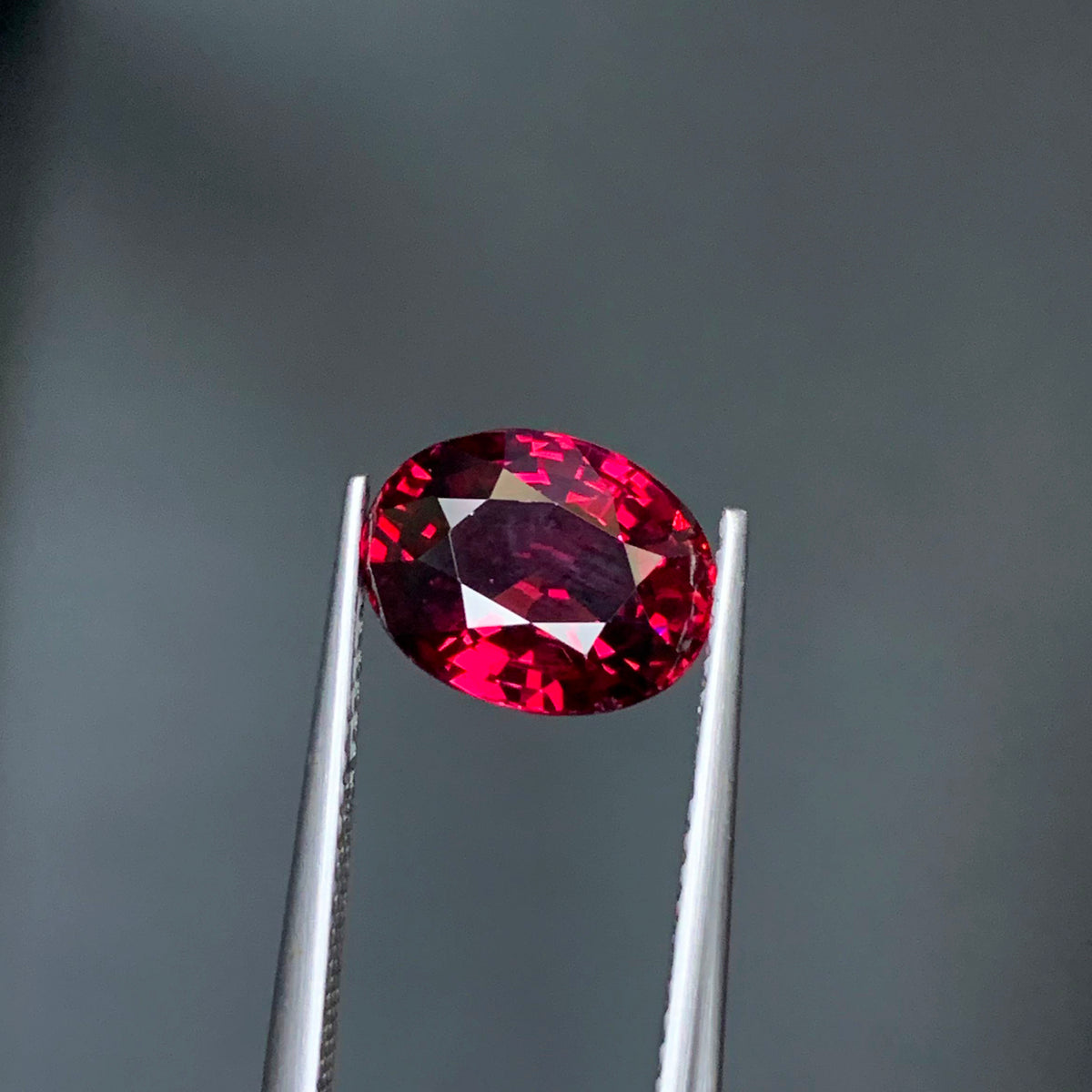 Pinkish Red Garnet Ring Gemstone, Flawless Malaya Stone, Natural Garnet Loose Gem, January Birthstone Wedding Ring Stone