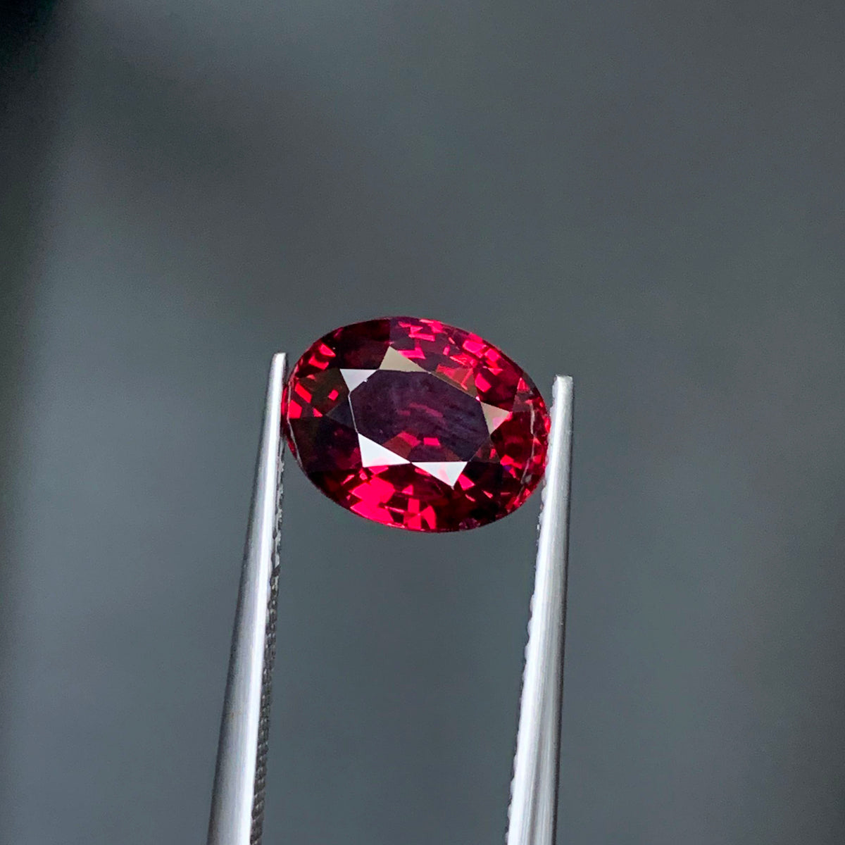 Pinkish Red Garnet Ring Gemstone, Flawless Malaya Stone, Natural Garnet Loose Gem, January Birthstone Wedding Ring Stone
